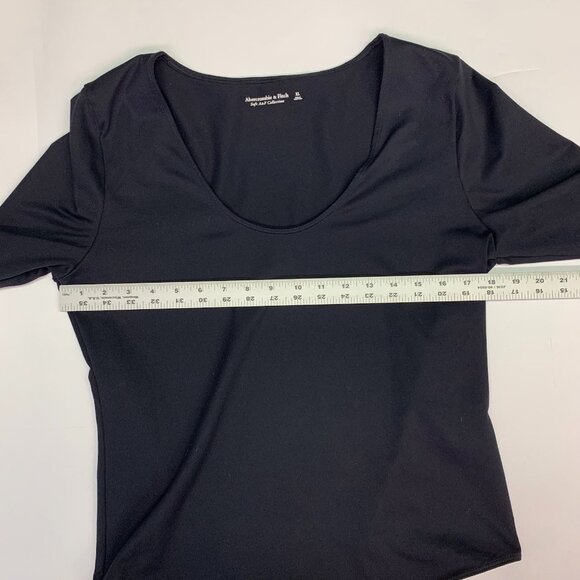 Abercrombie & Fitch Women's Stretch Long Sleeve Round Neck Body Suit Size XL - Picture 11 of 14